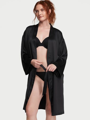 Kimono-de-satin-Negro